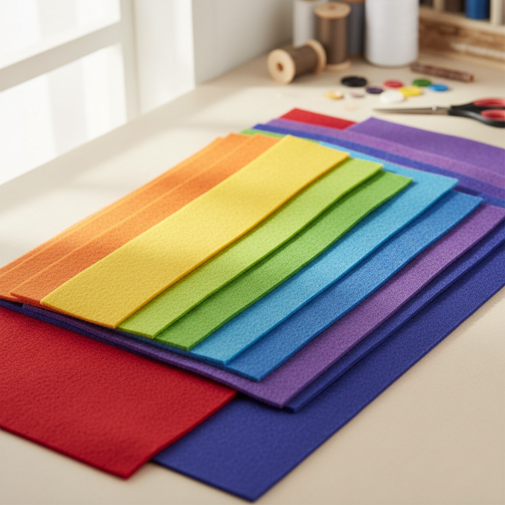 Filcs — krāsains filca materiāls rokdarbiem