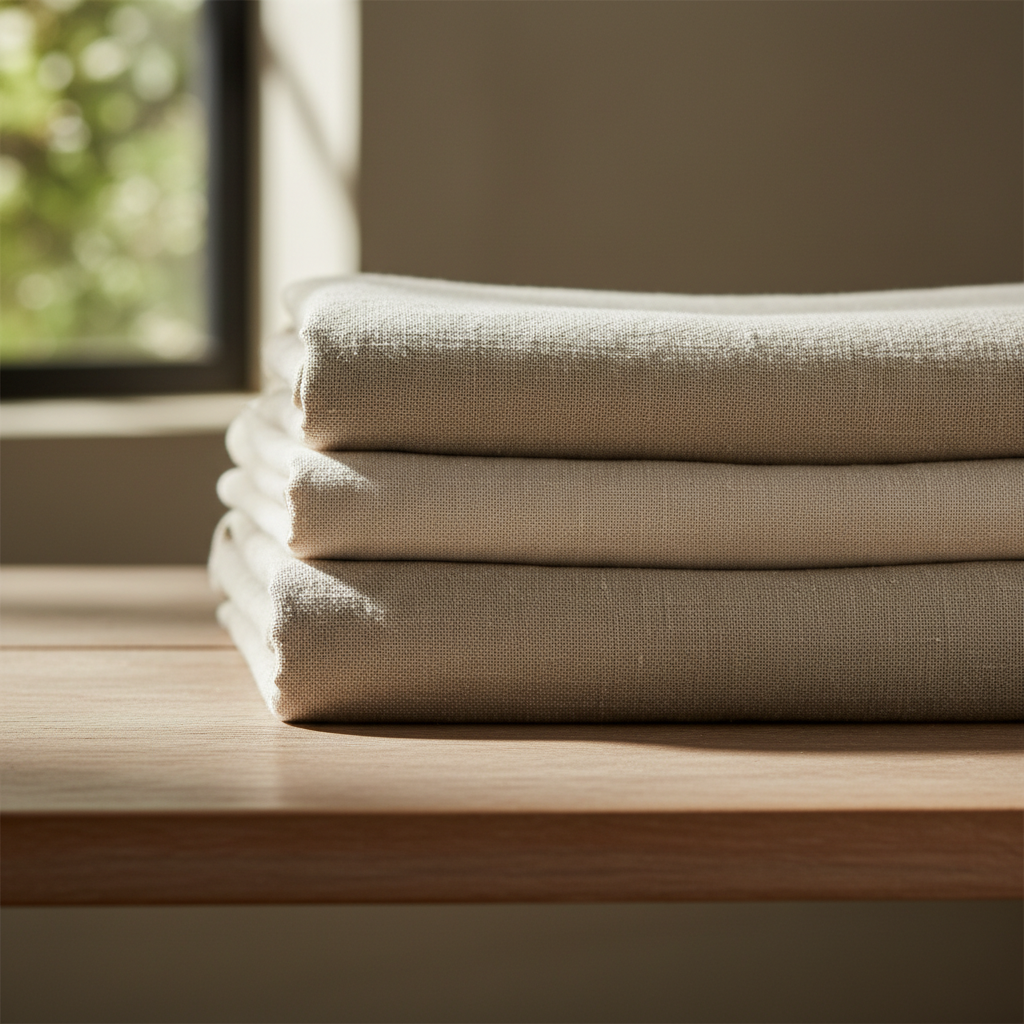 Lina audums — dabīgs lina audums ar skaistu tekstūru